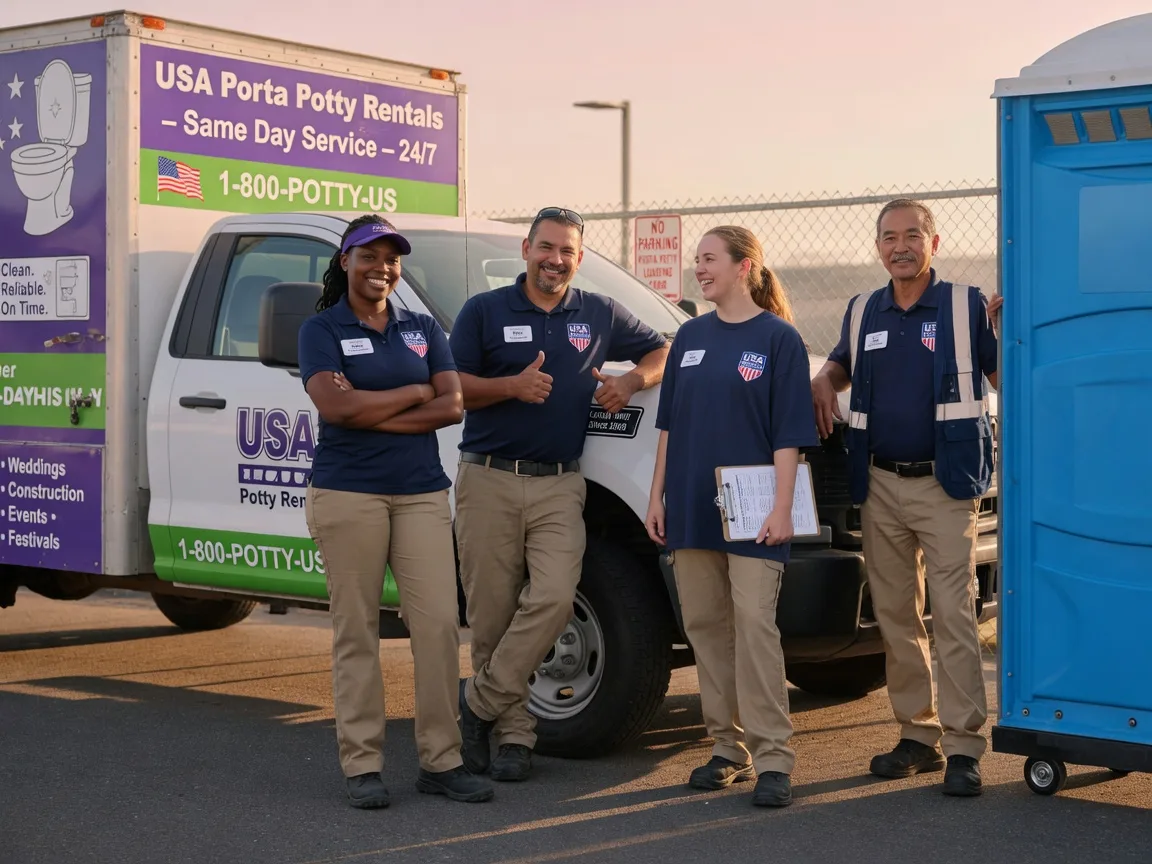 Porta Potty Rental company in Cedar Hill, MO